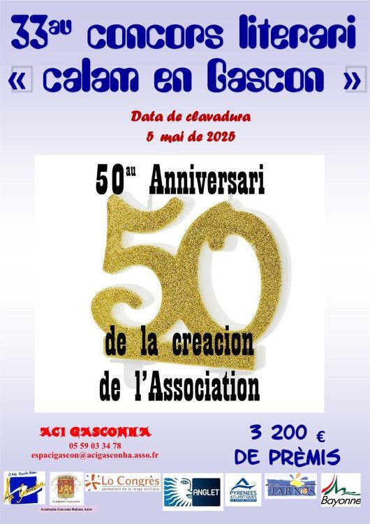 Affiche calam gascon 2025 1